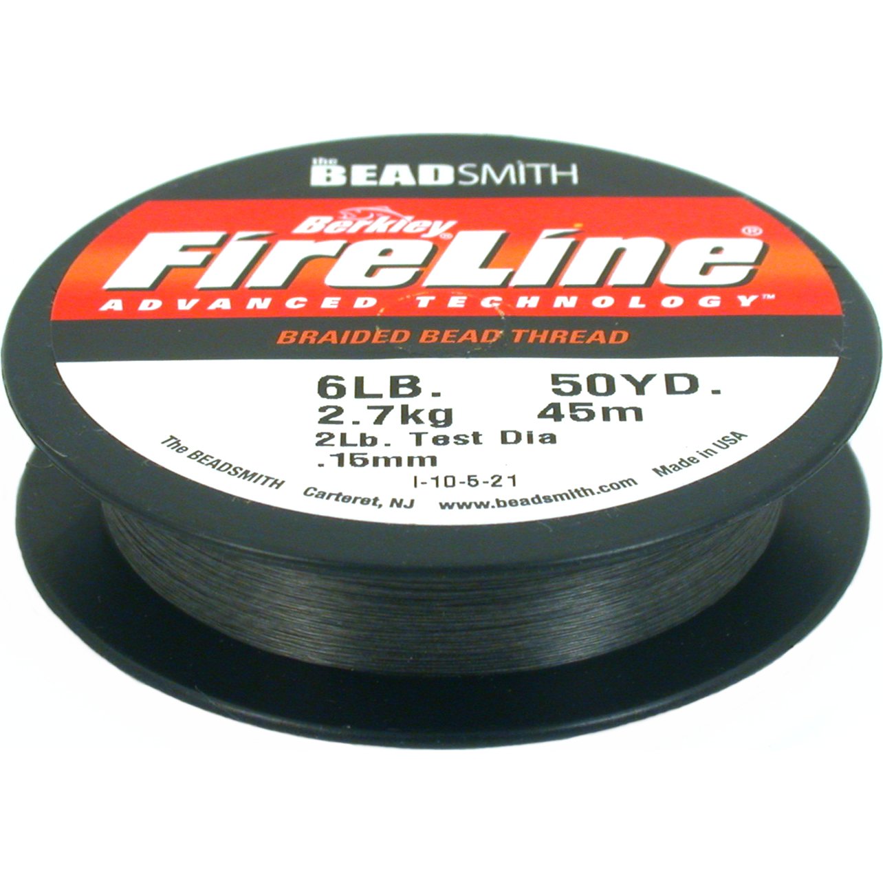 Fireline White 6lb. 50 Yard Spool Beading Thread 