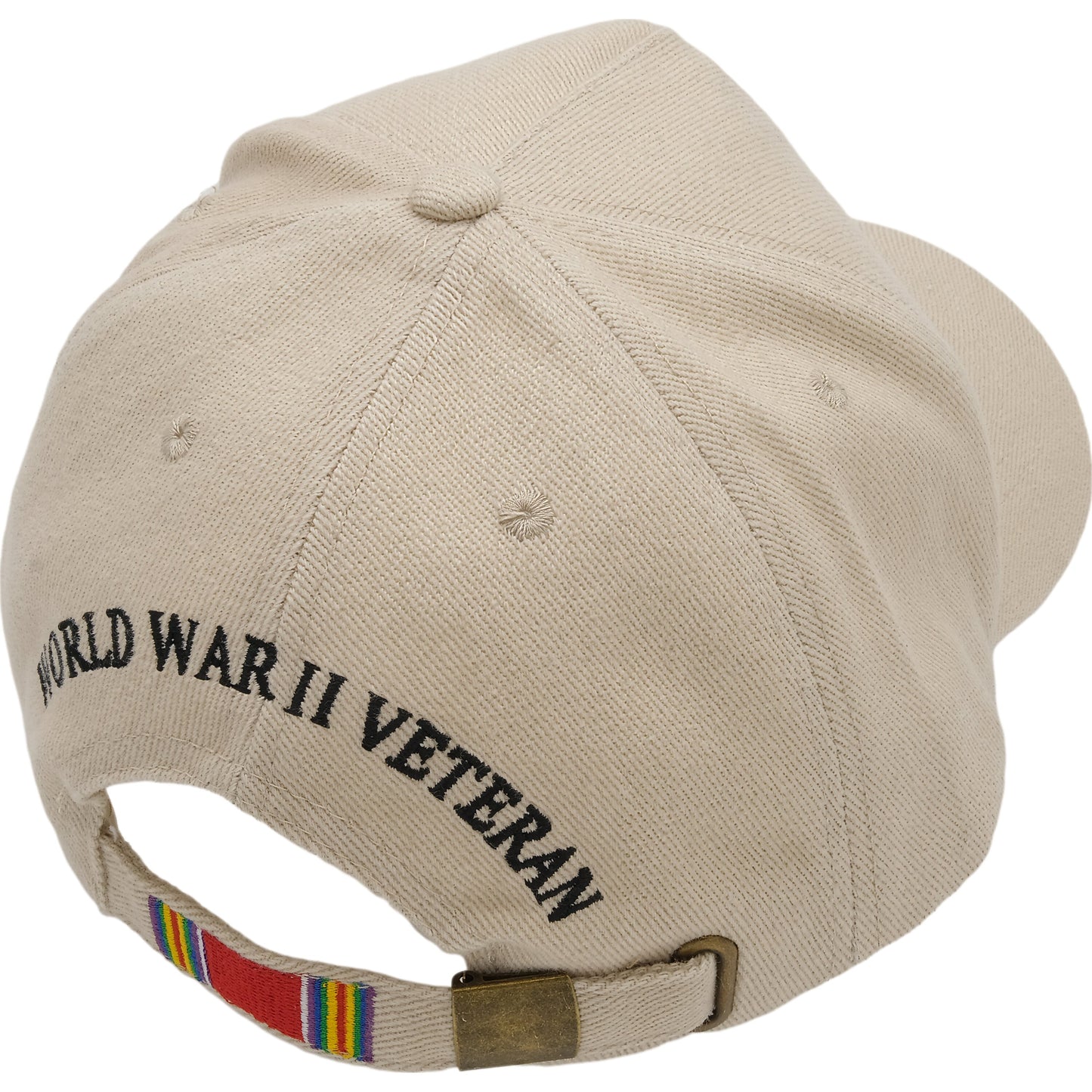 World War II Veteran Victory Combat Infantry Badge Hat Khaki