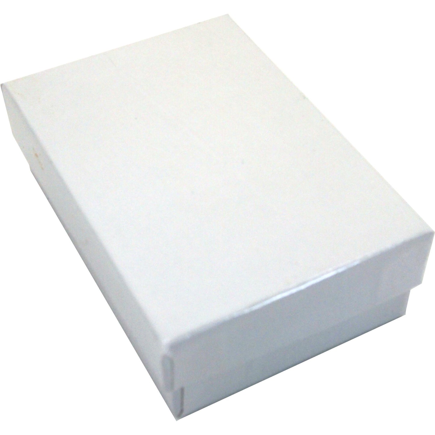 White Gloss Cotton Filled Jewelry Gift Box & Earring Display Cards Kit 200 Pcs