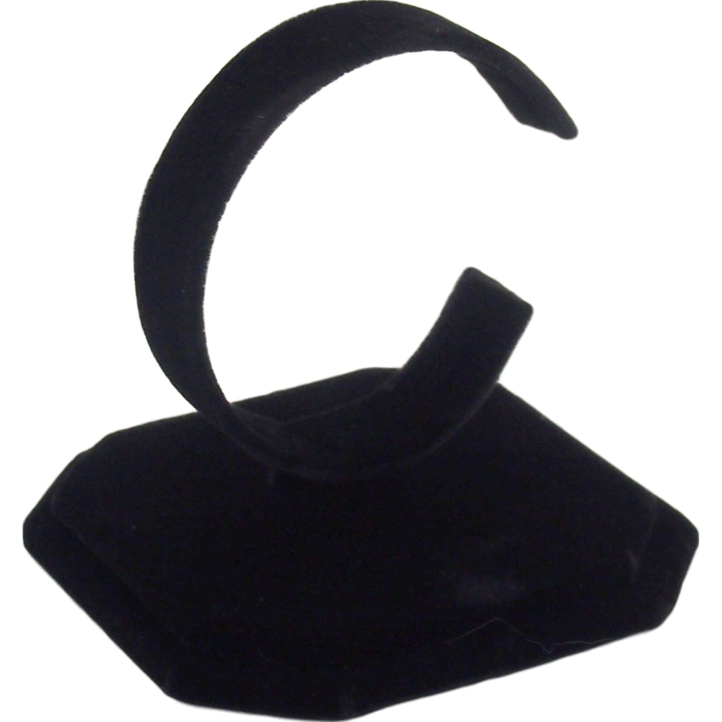 Watch Display Stands Black Velvet 3 3/4" 2Pcs