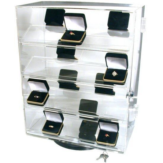 Revolving Display Case Acrylic 17 3/8"