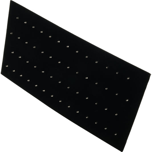 Black Velvet Body Jewelry Pad Showcase Display Easel