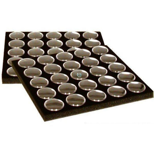 2 25 Gem Jar Jewelry Tray Inserts 7 3/4"