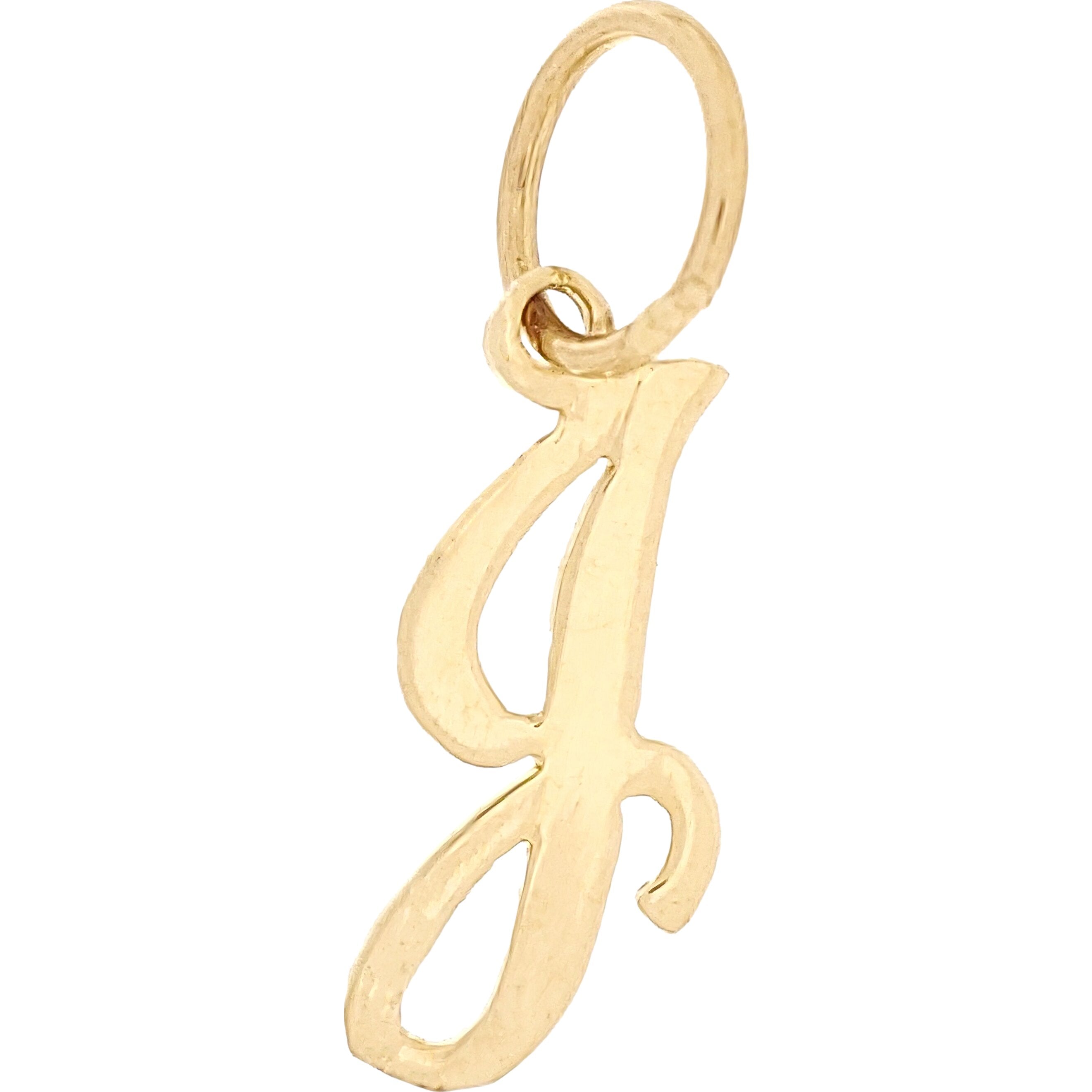 Hotsell 14k pendant solid gold letter j