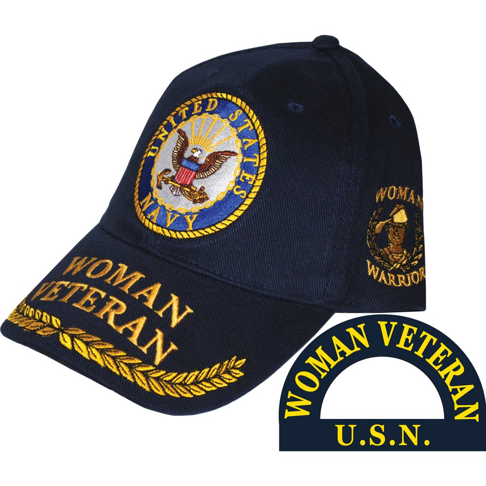 United States Navy Woman Veteran Baseball Cap