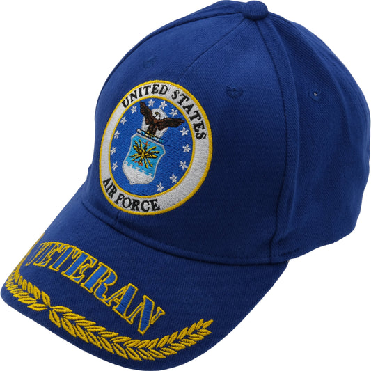 U.S. Air Force Veteran Hat Blue