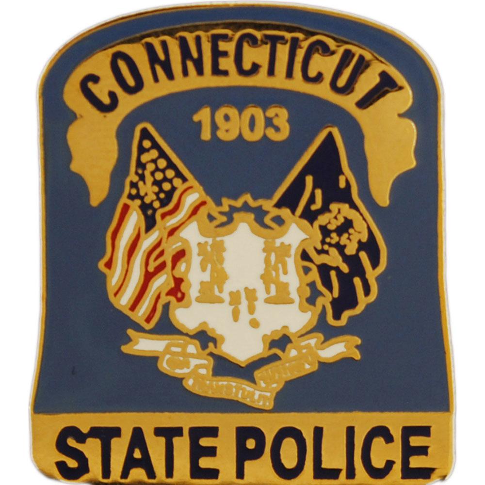 Connecticut State Police Pin 1"