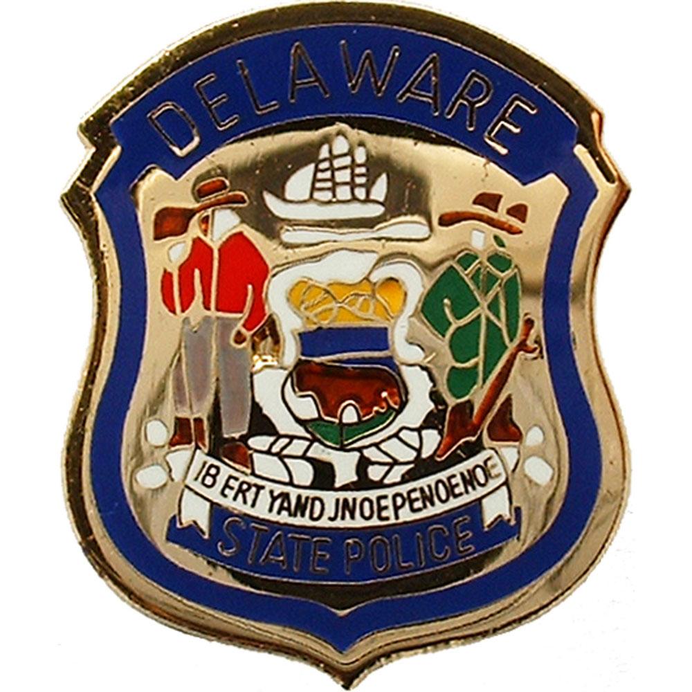 Delaware State Police Pin 1"