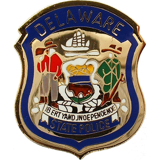 Delaware State Police Pin 1"