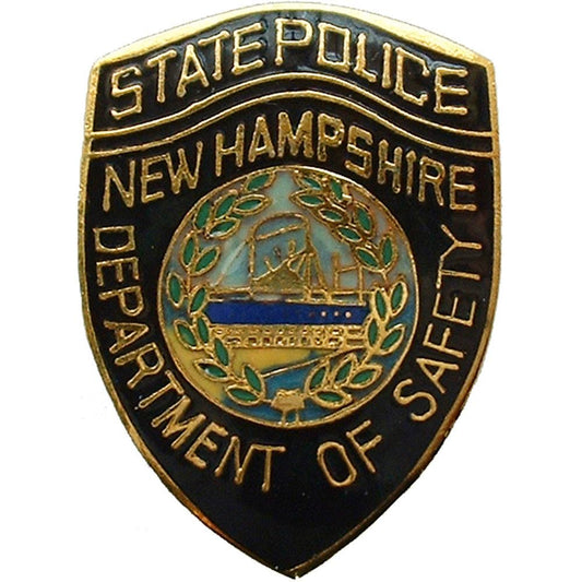 New Hampshire Department of Safety Pin 1"