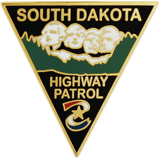 South Dakota Highway Patrol Hat Lapel Pin 1"