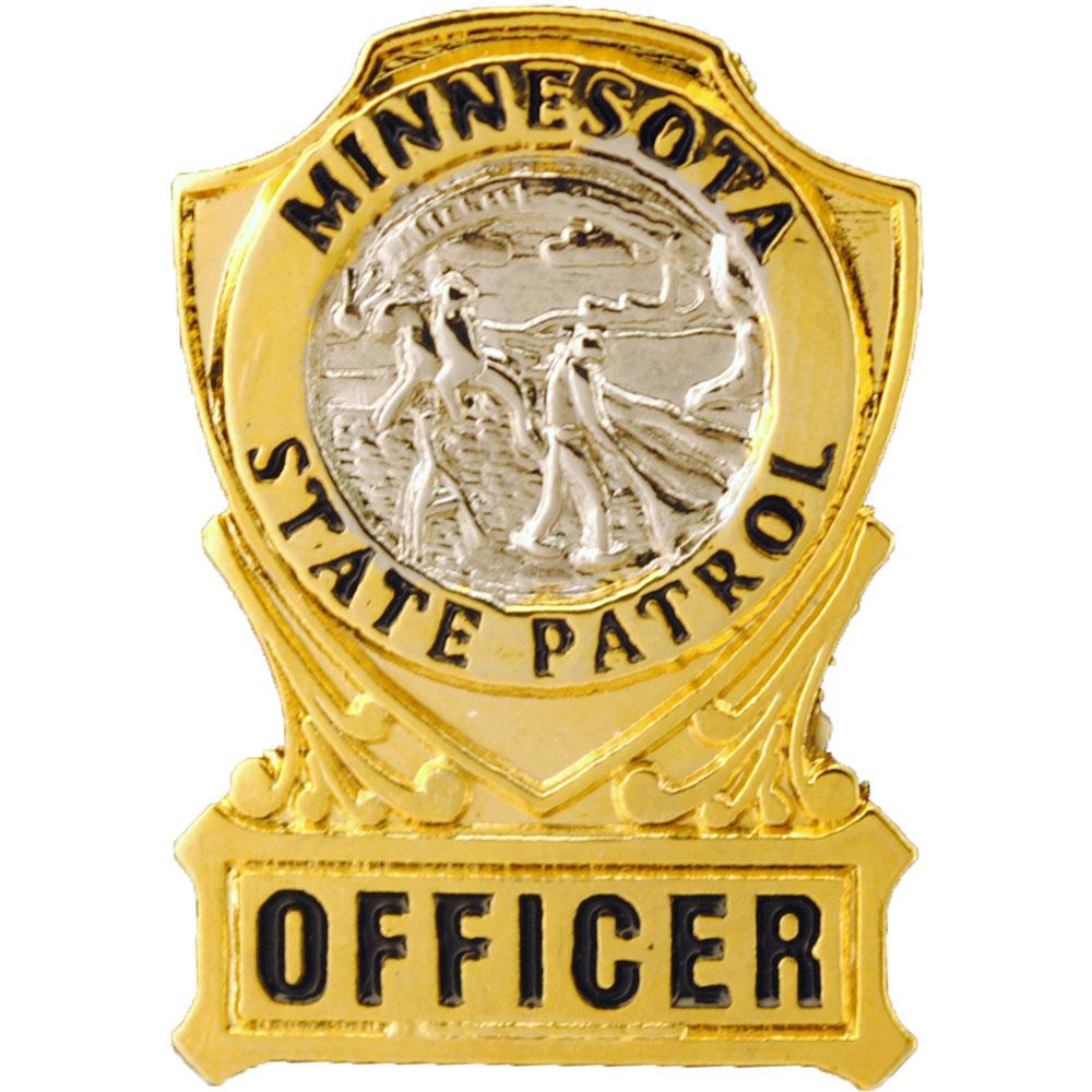 Minnesota State Patrol Badge Pin 1"