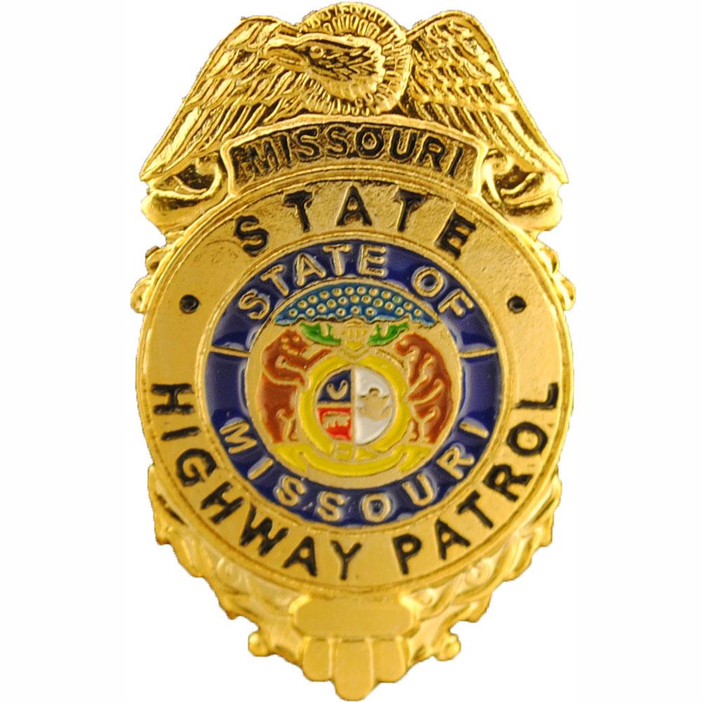 Missouri Highway Patrol Badge Pin 1"