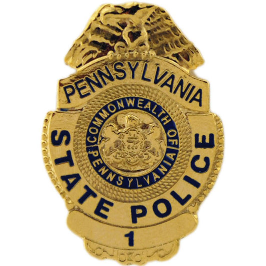 Pennsylvania State Police Badge Pin 1"