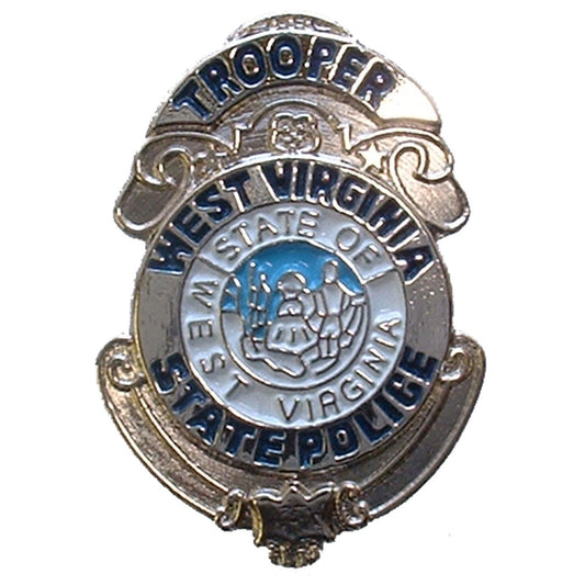 West Virginia State Police Badge Pin 1"