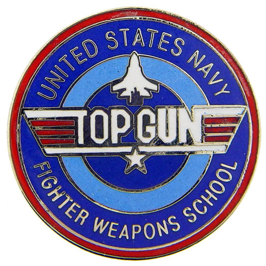 U.S. Navy Top Gun Pin 1"