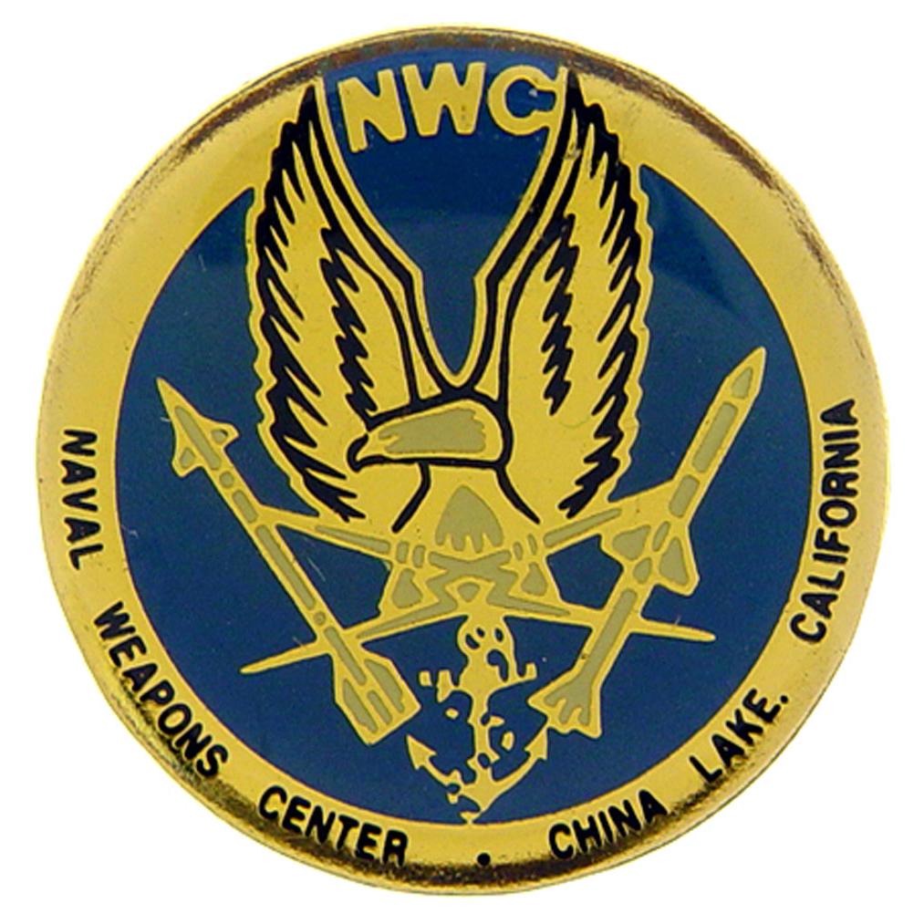 U.S. Navy China Lake Pin 1"