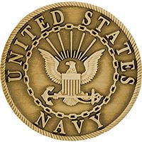 United States Navy Logo Pin 1"