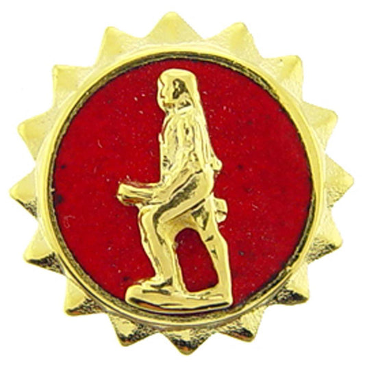 Minuteman Soldier Pin 1/2"