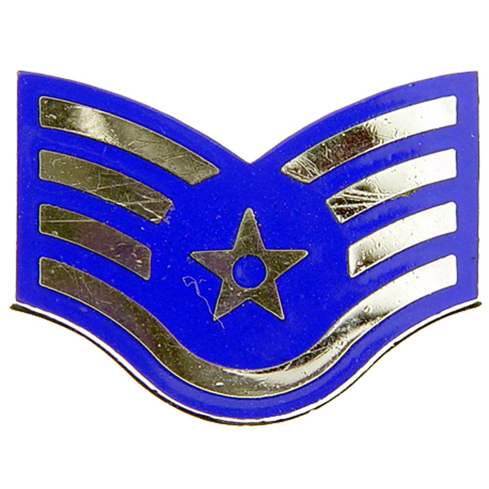 U.S. Air Force E5 Staff Sergeant Pin 1"