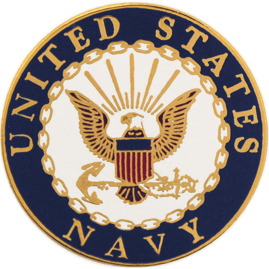 U.S. Navy Logo Pin 1"