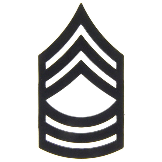 U.S. Army E8 Master Sergeant Pin Subdued 1"