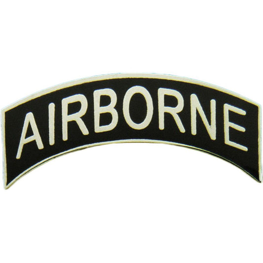 U.S. Army Airborne Tab Pin 1 1/16"