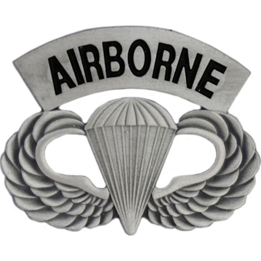 U.S. Army Airborne Winged Parachute Pin 1 1/4"