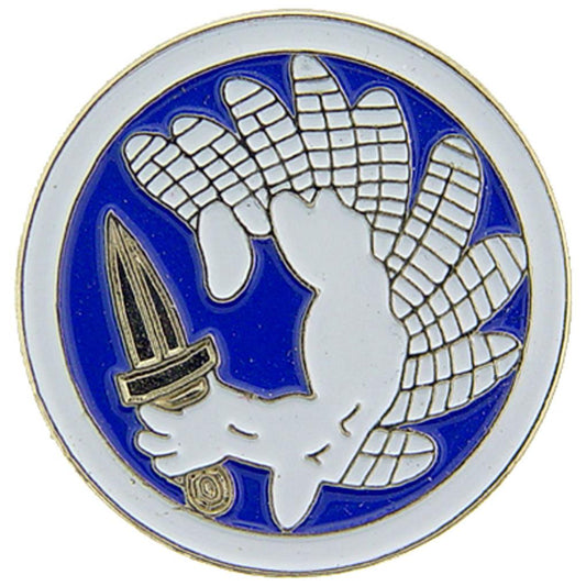 French Metro Parachute Pin 1"