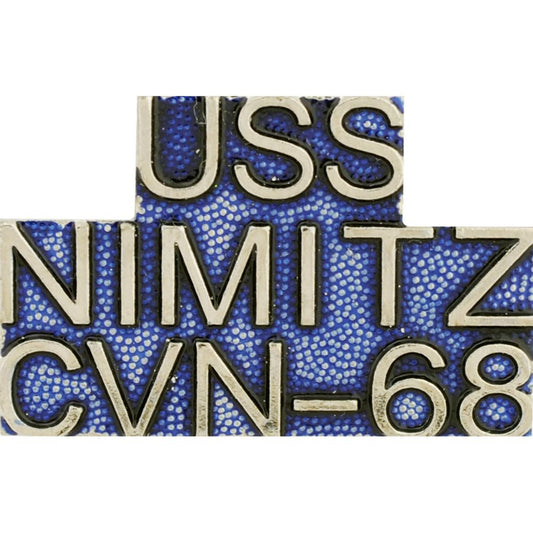 U.S. Navy USS Nimitz CVN-68 Pin 1"