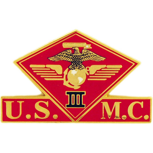 U.S.M.C. 3rd Marine Aircraft Wing 1 3/8"