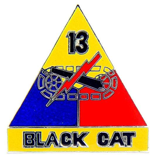 U.S. Army 13th Armored Division Pin 1"