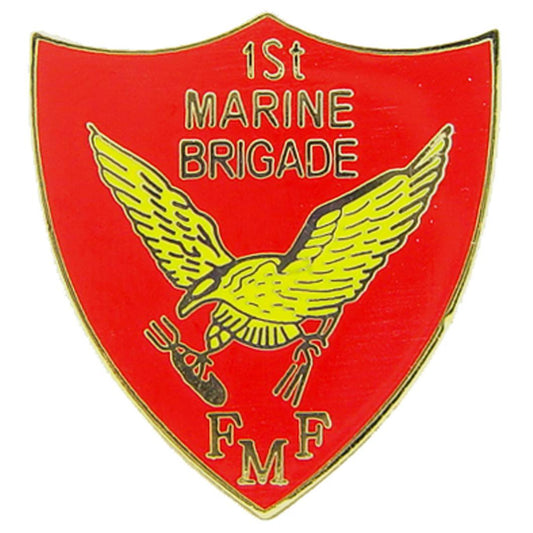 U.S.M.C. 1st Marine Brigade FMF Pin 1"