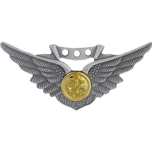 U.S. Navy Combat Aircrew Pin 2"