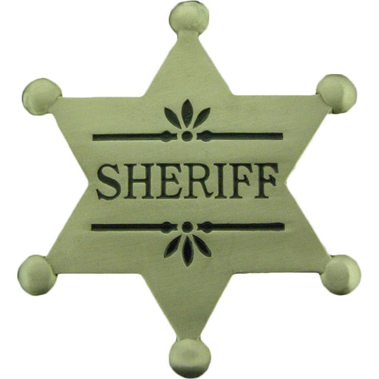 Sherriff Badge Pin 2 1/2"