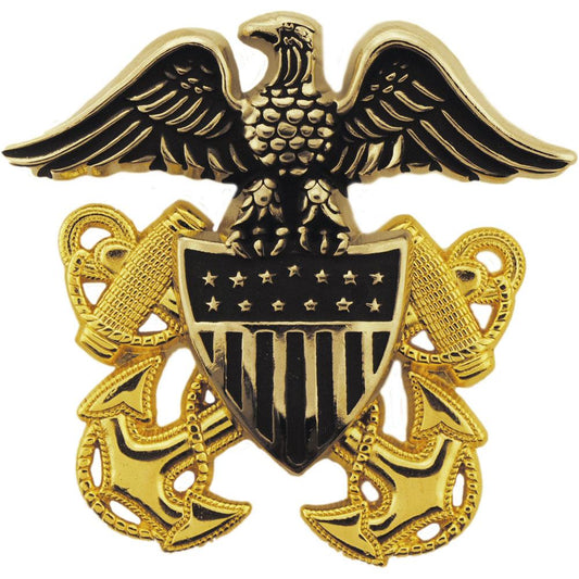 U.S. Navy Officer Pin 2 1/2"