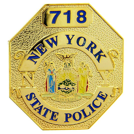 New York State Police Badge Pin 1 1/2"