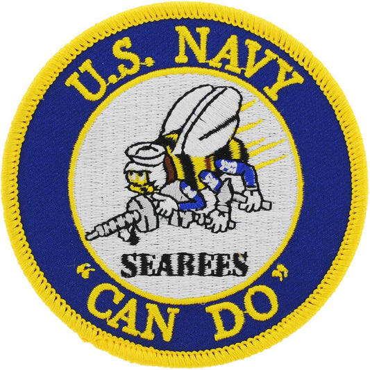 U.S. Navy Seabees Can Do Patch 3"