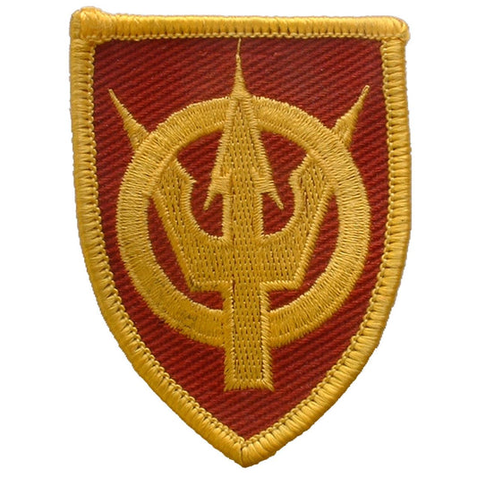 U.S. Army 4th Transportation Brigade Patch Red & Yellow