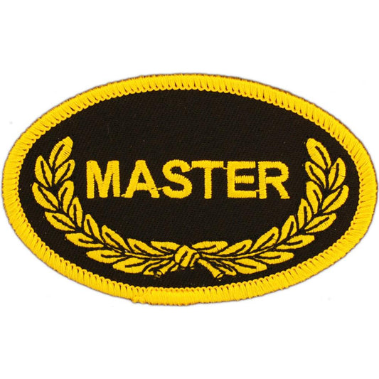 Master Oval Patch Blue & Yellow 3"