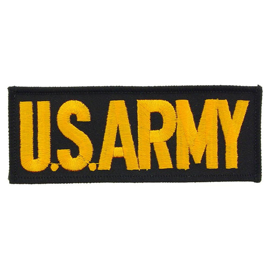 U.S. Army Patch Black & Yellow 4 5/8"