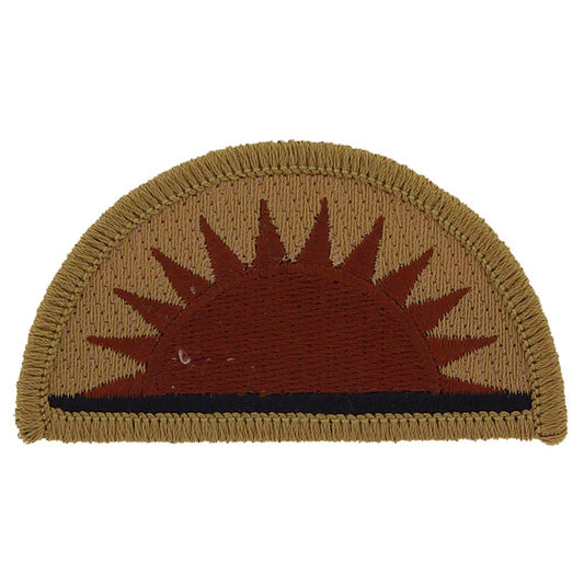 U.S. Army 41st Infantry Division Patch Brown 3"