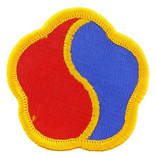 U.S. Army 19th Support Brigade Patch Red & Blue 3"