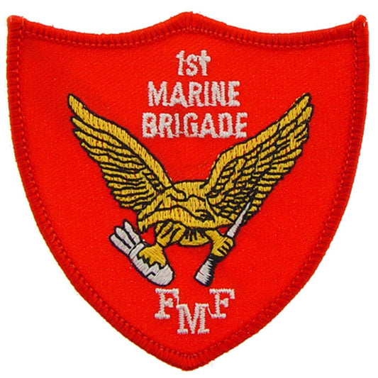 U.S.M.C. 1st Marine Brigade FMF Patch 3"