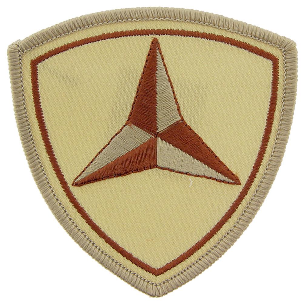 U.S.M.C. 3rd Marine Division Patch Brown 3"