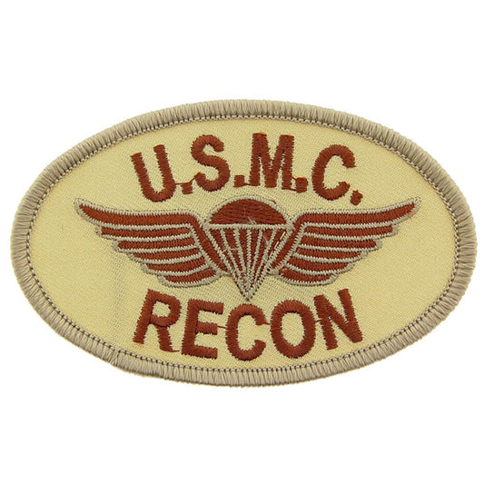 U.S.M.C. Recon Patch Brown 3"