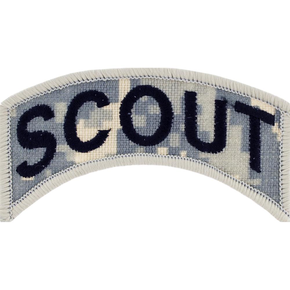 U.S. Army Scout Patch Brown 3 1/2"