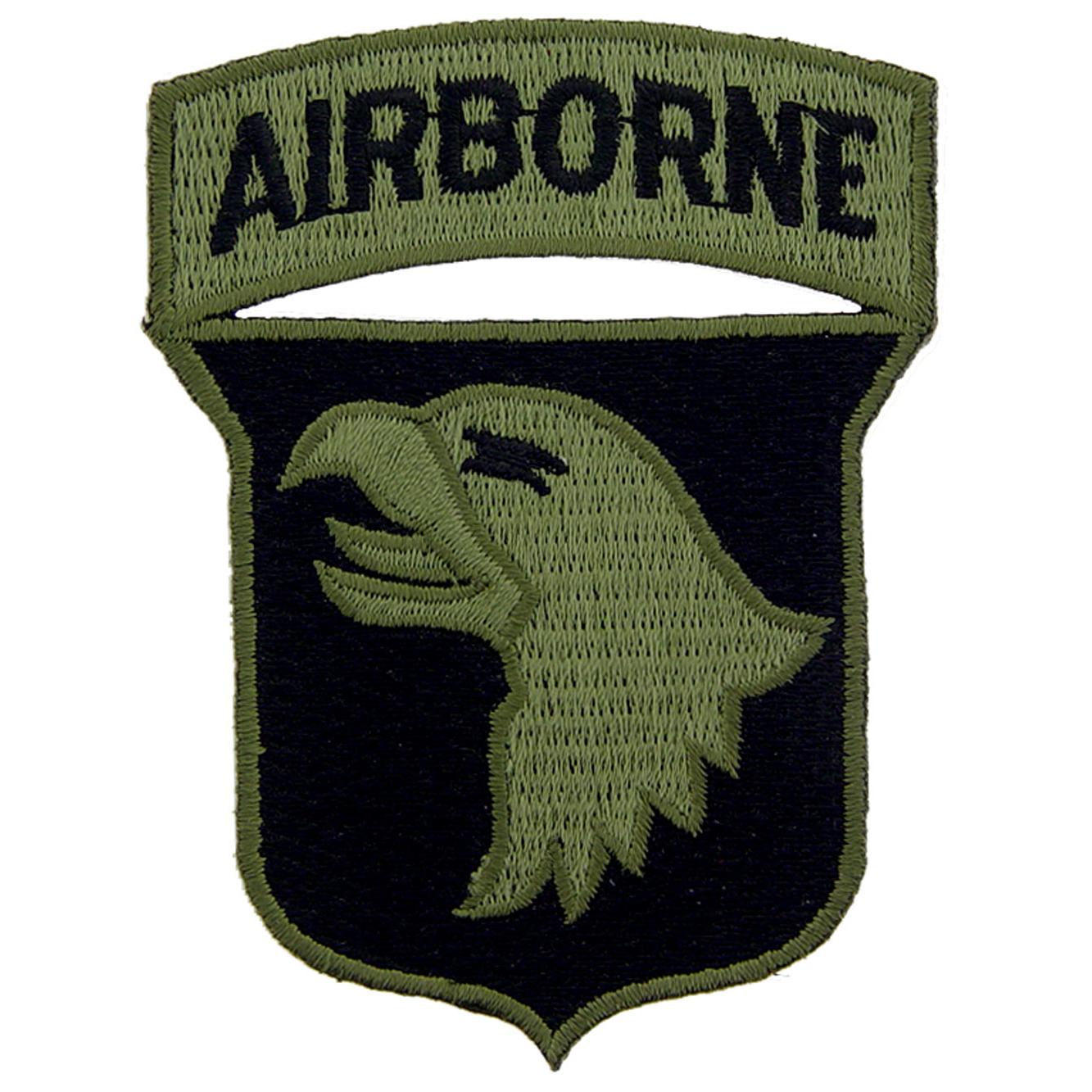 U.S. Army 101st Airborne Division Patch Green 3"