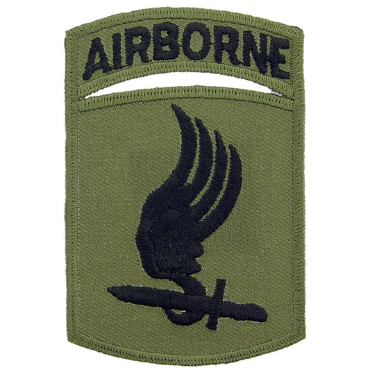 U.S. Army 173rd Airborne Patch Green 3"