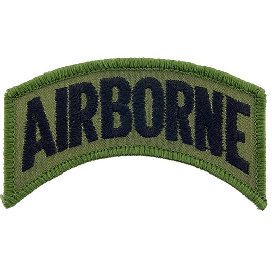 U.S. Army Airborne Patch Green 1 1/2" x 3 3/8"